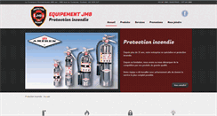 Desktop Screenshot of extincteursjmb.com